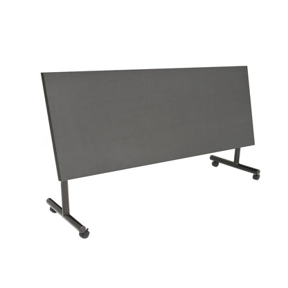 72 x 24 in. Flip-Top Training Nesting Table- Grey, 2 Cadence Nesting Chairs