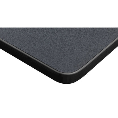 48 x 24 in. Steel T-Base Training Seminar Table- Grey