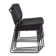 Zeng Stack Chair (4 pack)- Black