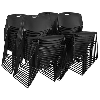 Zeng Stack Chair (50 pack)- Black