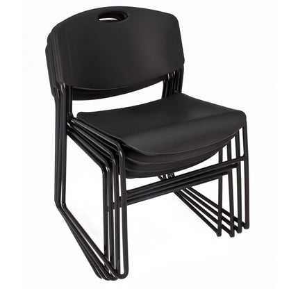 Zeng Stack Chair (50 pack)- Black