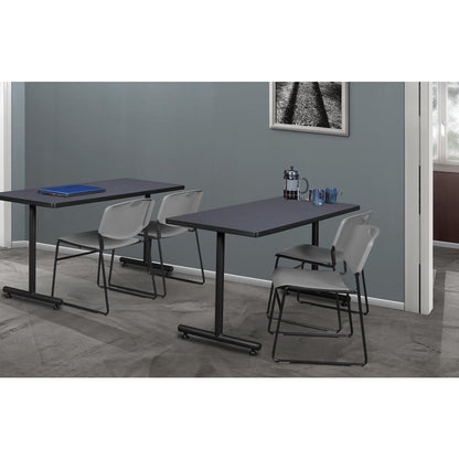Zeng Stack Chair (4 pack)- Grey
