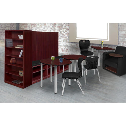 Andy 18" Stack Chair (4 pack)- Black