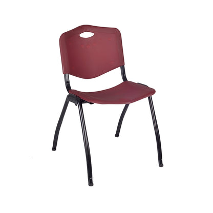 'M' Stack Chair (40 pack)- Burgundy