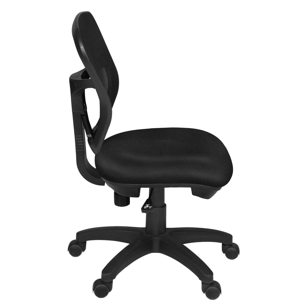 Harrison Armless Swivel Chair- Black
