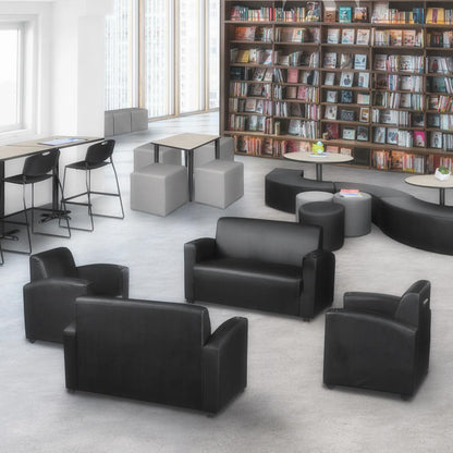 Nova Lounge Chair- Black
