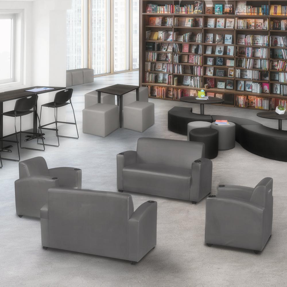 Nova Lounge Chair- Grey