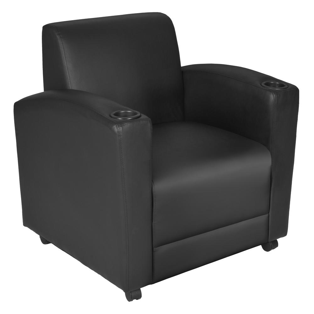 Nova Tablet Arm Chair- Black/Java