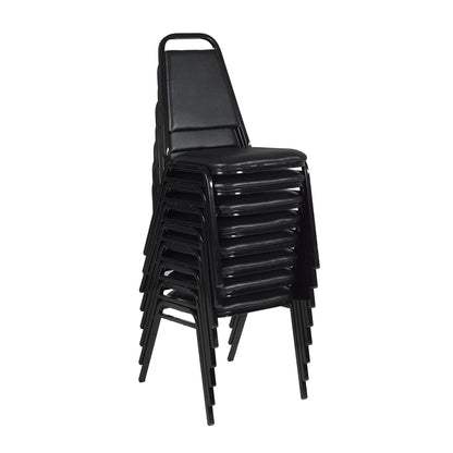 Restaurant Stack Chair (8 pack)- Black