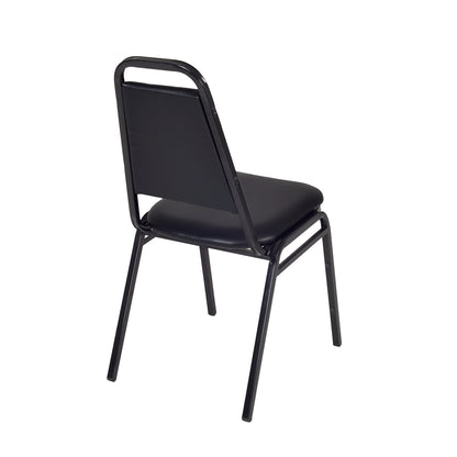 Restaurant Stack Chair (8 pack)- Black