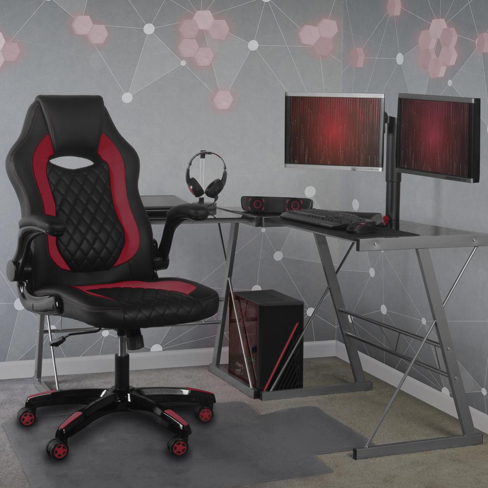 AON Archeus Ergonomic Gaming Chair - Black & Red