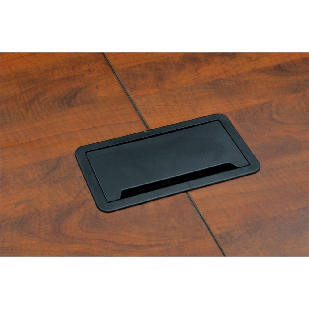 Legacy 95" Racetrack Conference Table with Power Data Grommet- Cherry