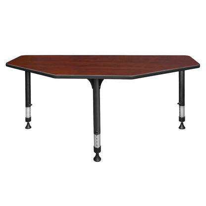 60 in 2 Student Classroom Desk- Cherry