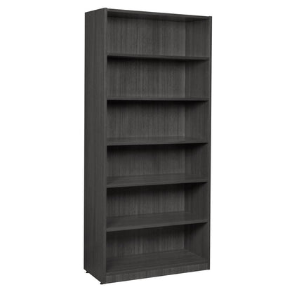 Legacy 71" High Bookcase- Ash Grey
