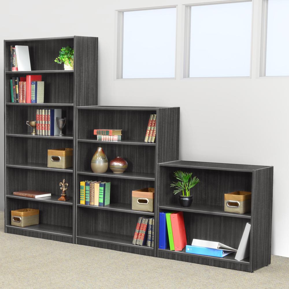 Legacy 71" High Bookcase- Ash Grey