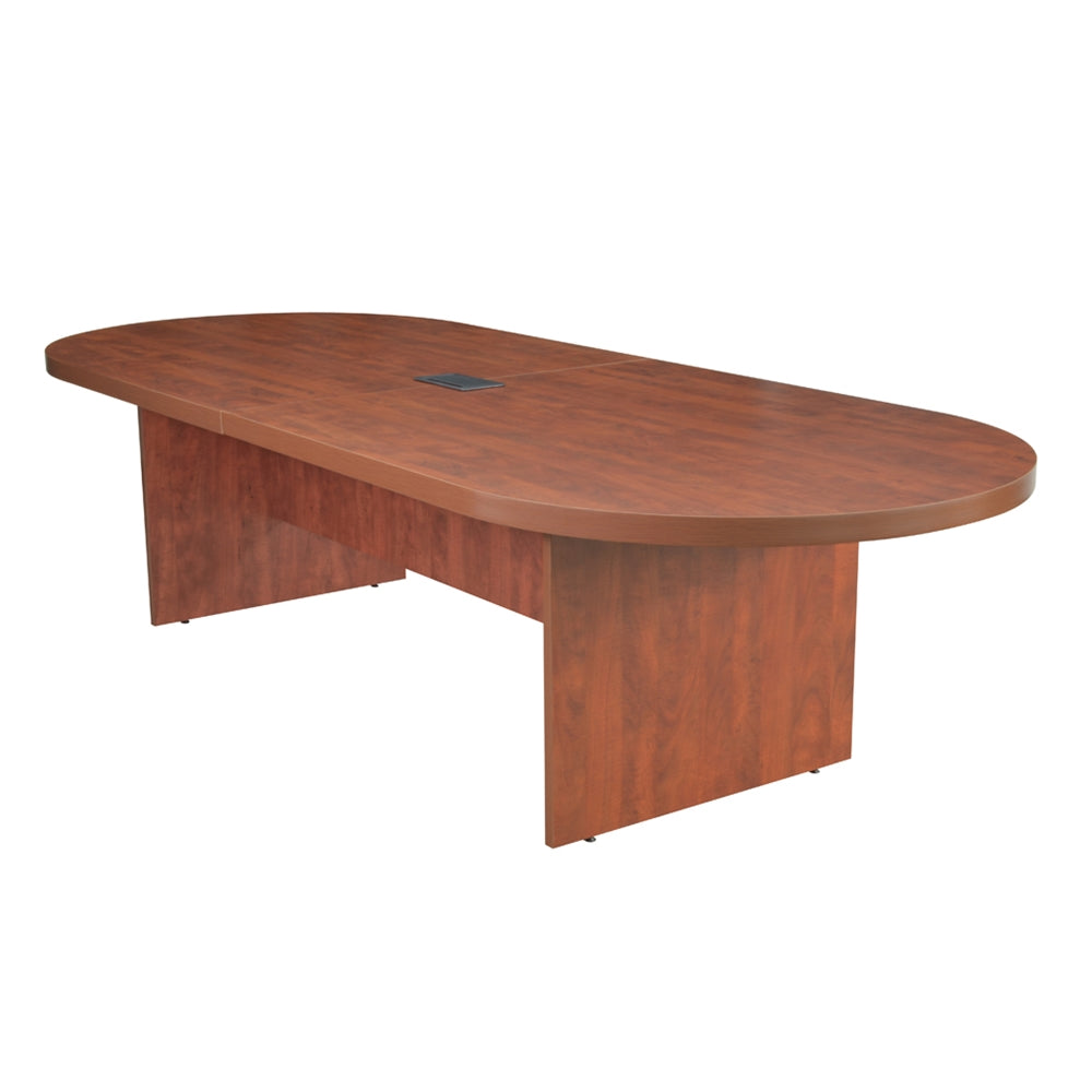 Legacy 120" Racetrack Conference Table with Power Data Grommet- Cherry