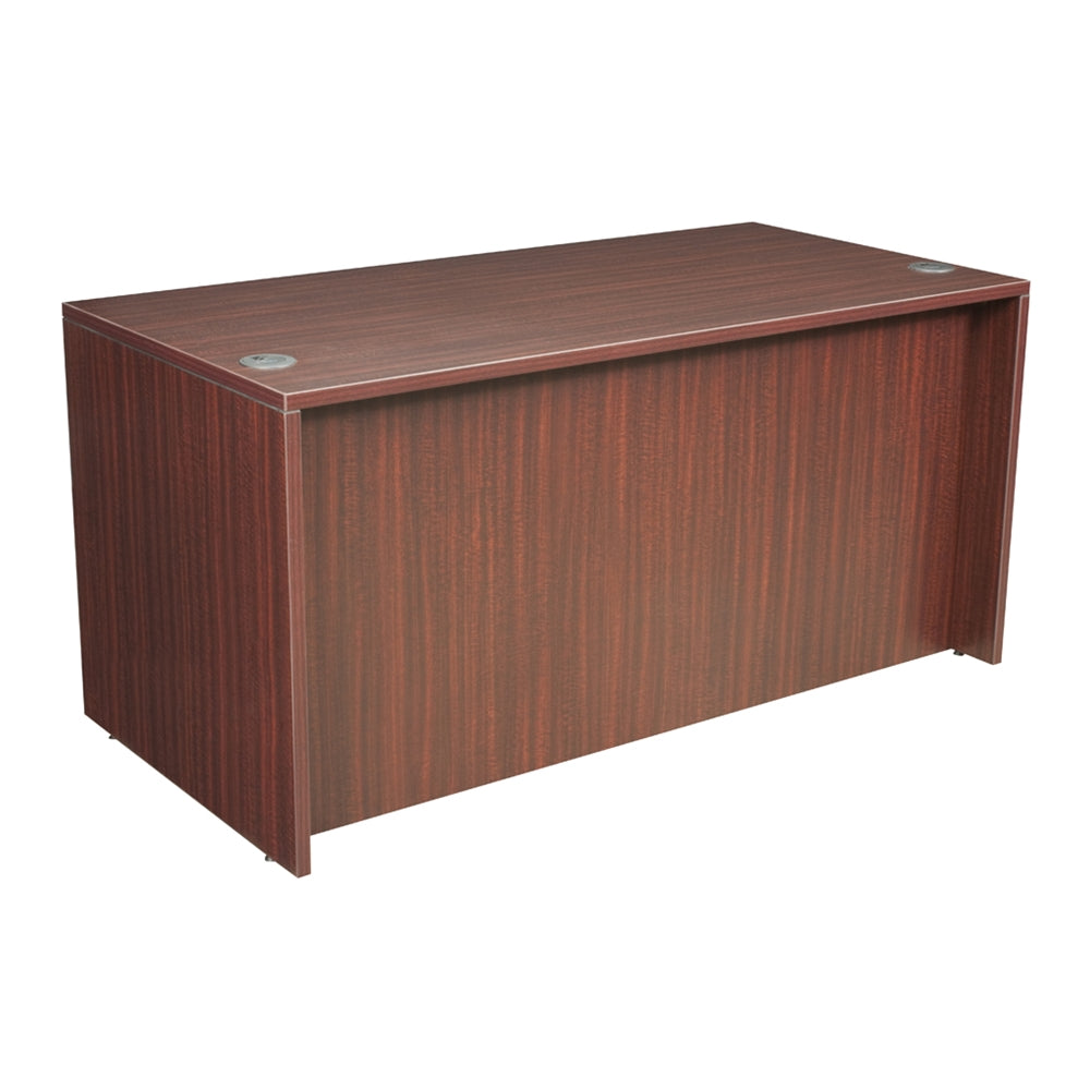 Legacy 60" Desk Shell- Mahogany