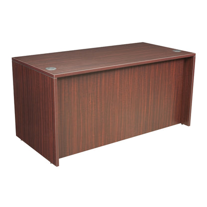 Legacy 60" Desk Shell- Mahogany