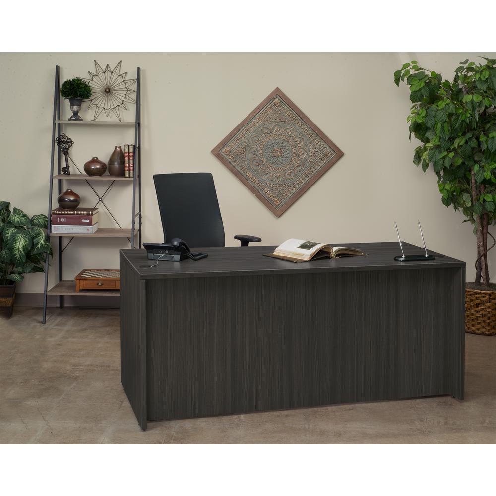 Legacy 71" Desk Shell- Ash Grey
