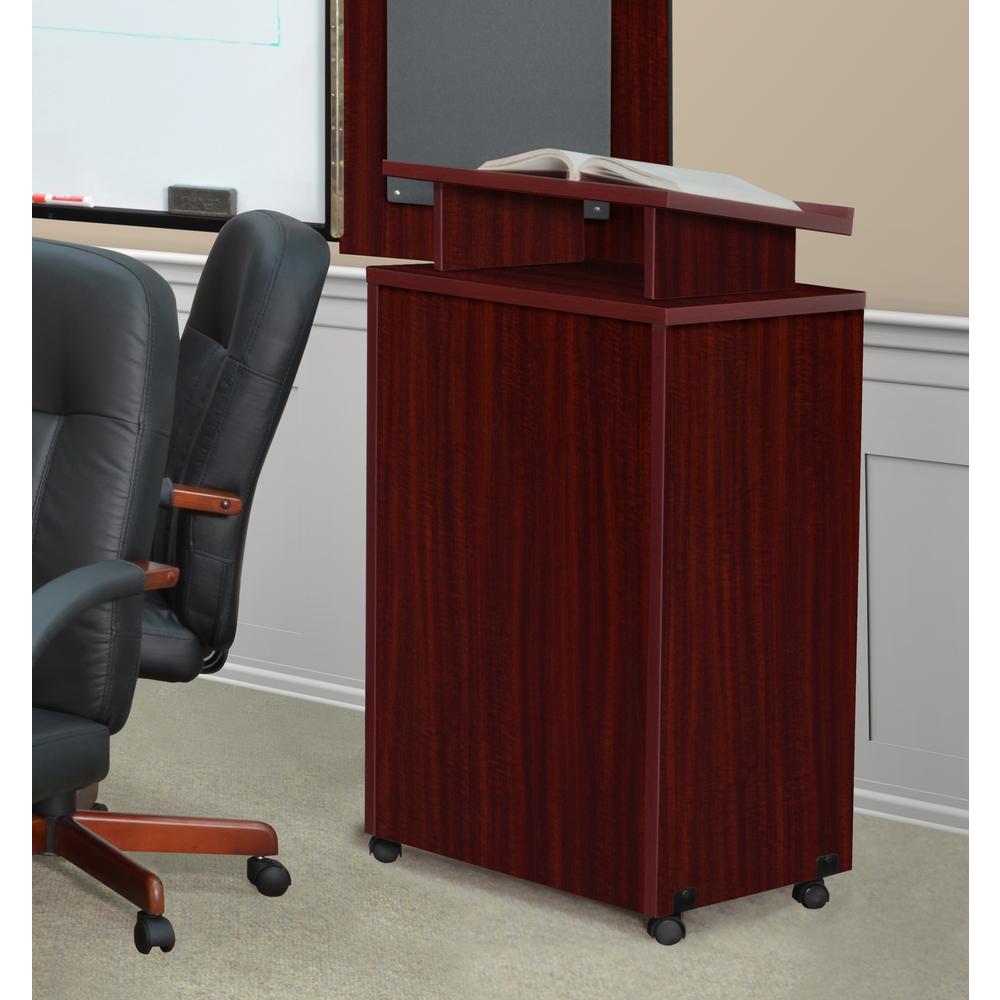 Legacy Freestanding Lectern- Mahogany