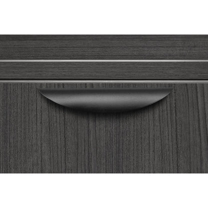 Legacy 66" L-Desk Shell with 47" Return Shell- Ash Grey
