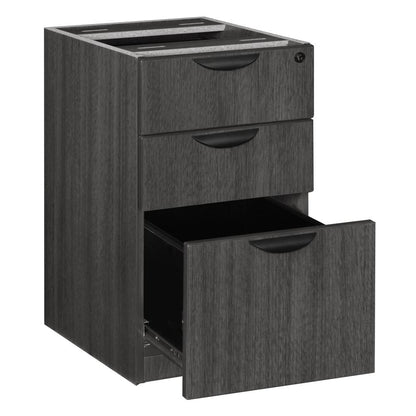 Legacy Box Box File Pedestal- Ash Grey