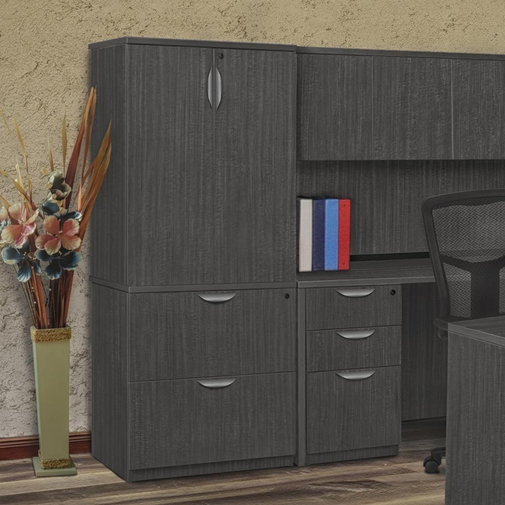 Legacy Box Box File Pedestal- Ash Grey