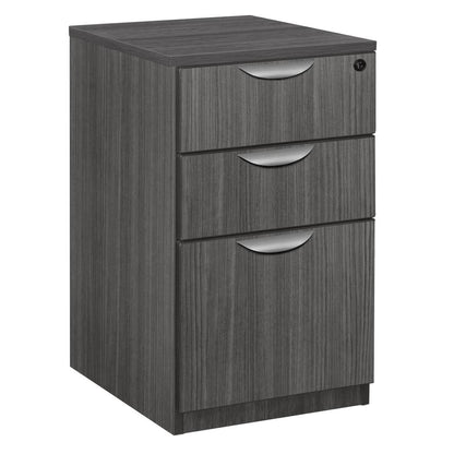 Legacy Deskside Box Box File Cabinet- Ash Grey
