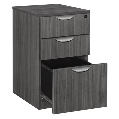 Legacy Deskside Box Box File Cabinet- Ash Grey