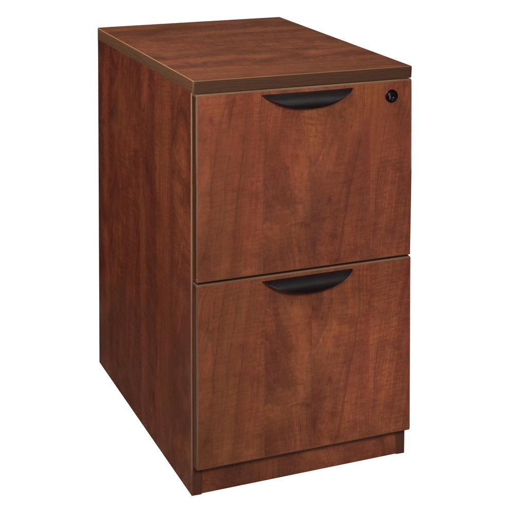 Legacy Deskside 2 Drawer File Cabinet- Cherry