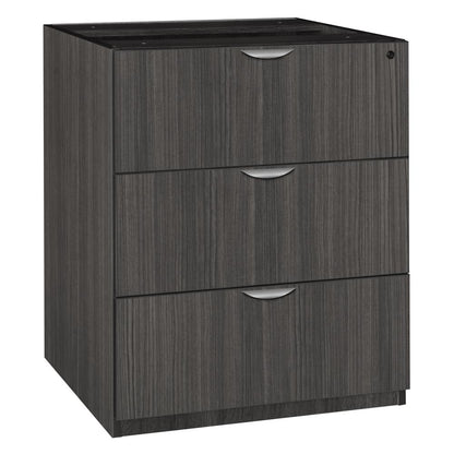 Legacy Stand Up Lateral File (w/o Top)- Ash Grey