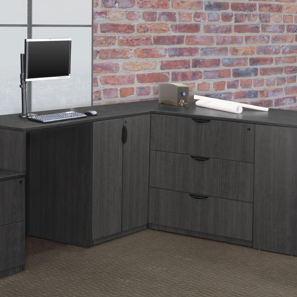 Legacy Stand Up Lateral File (w/o Top)- Ash Grey