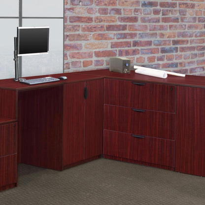 Legacy Stand Up Lateral File (w/o Top)- Mahogany