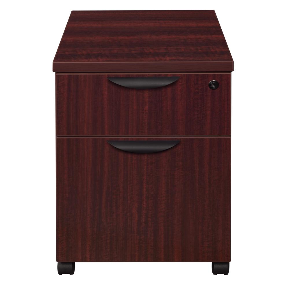 Legacy Box File Mobile Pedestal- Mahogany