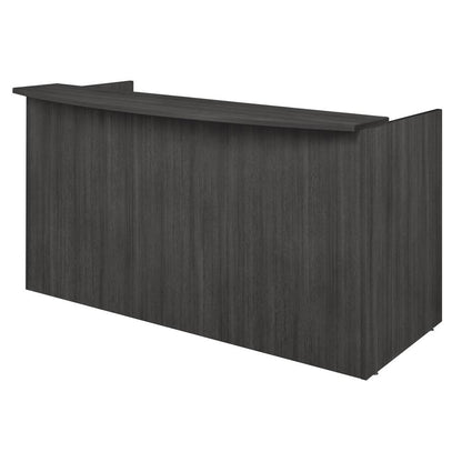 Legacy Reception Desk Shell- Ash Grey