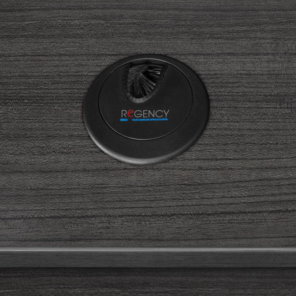 Legacy Reception Desk Return Shell- Ash Grey