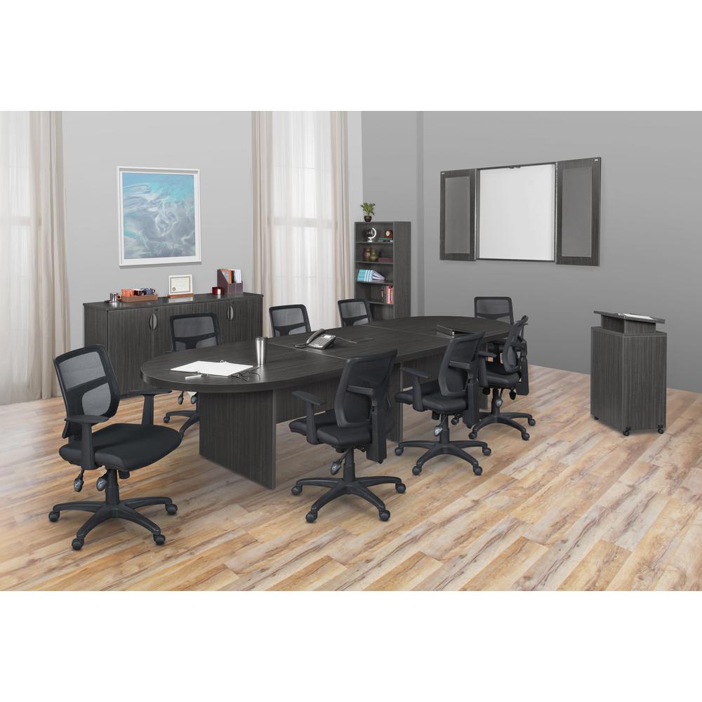 Legacy 72" Storage Cabinet Buffet- Ash Grey