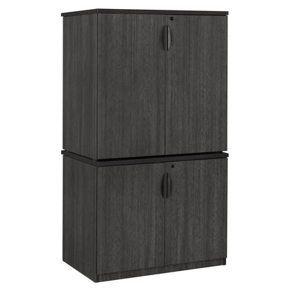 Legacy 29" Storage Cabinet with 35" Storage Cabinet- Ash Grey