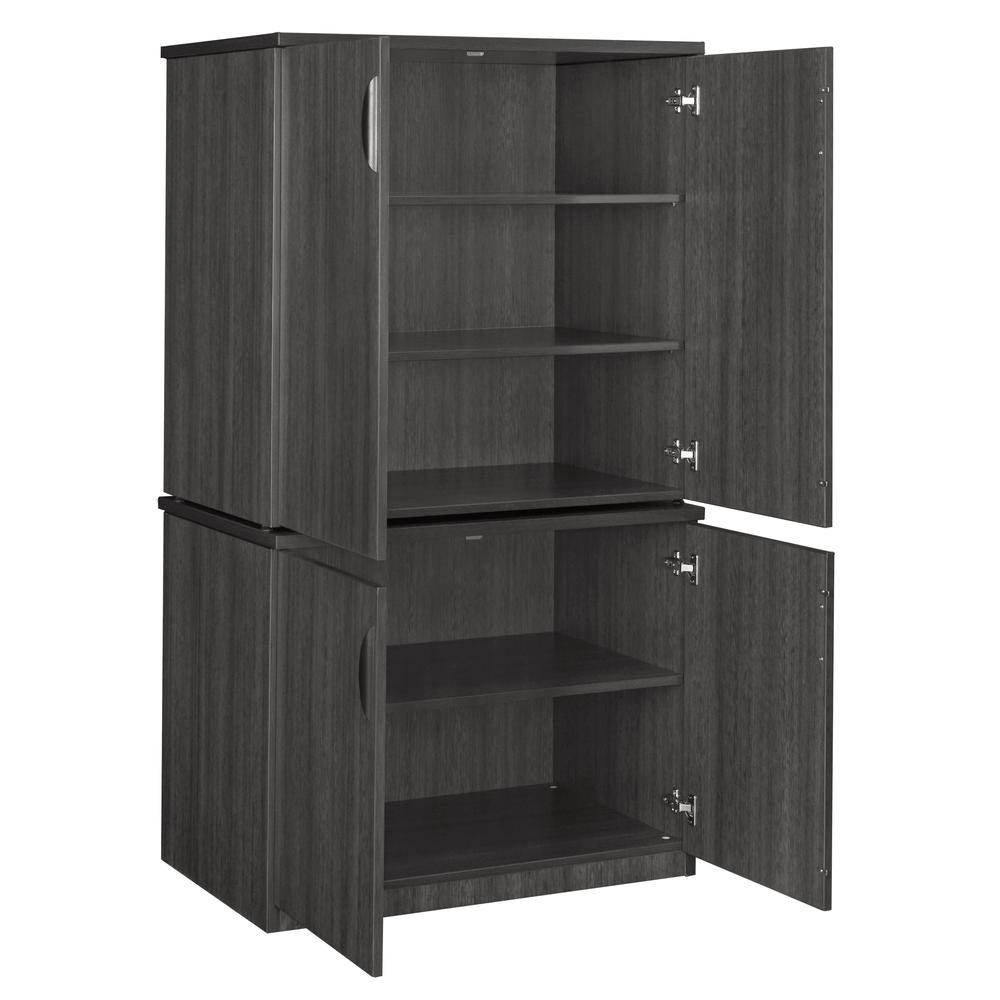 Legacy 29" Storage Cabinet with 35" Storage Cabinet- Ash Grey