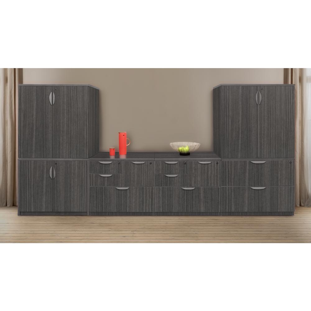 Legacy 29" Storage Cabinet with 35" Storage Cabinet- Ash Grey