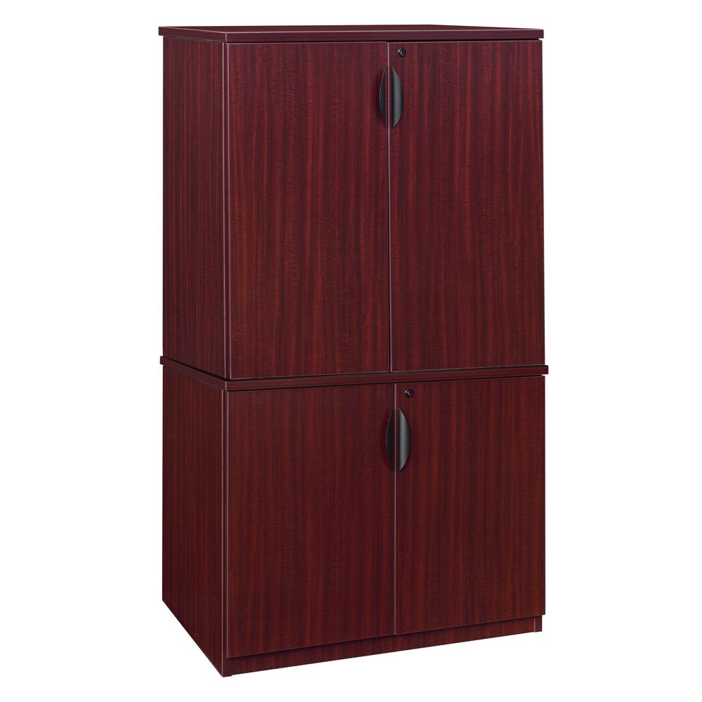 Legacy 29" Storage Cabinet with 35" Storage Cabinet- Mahogany