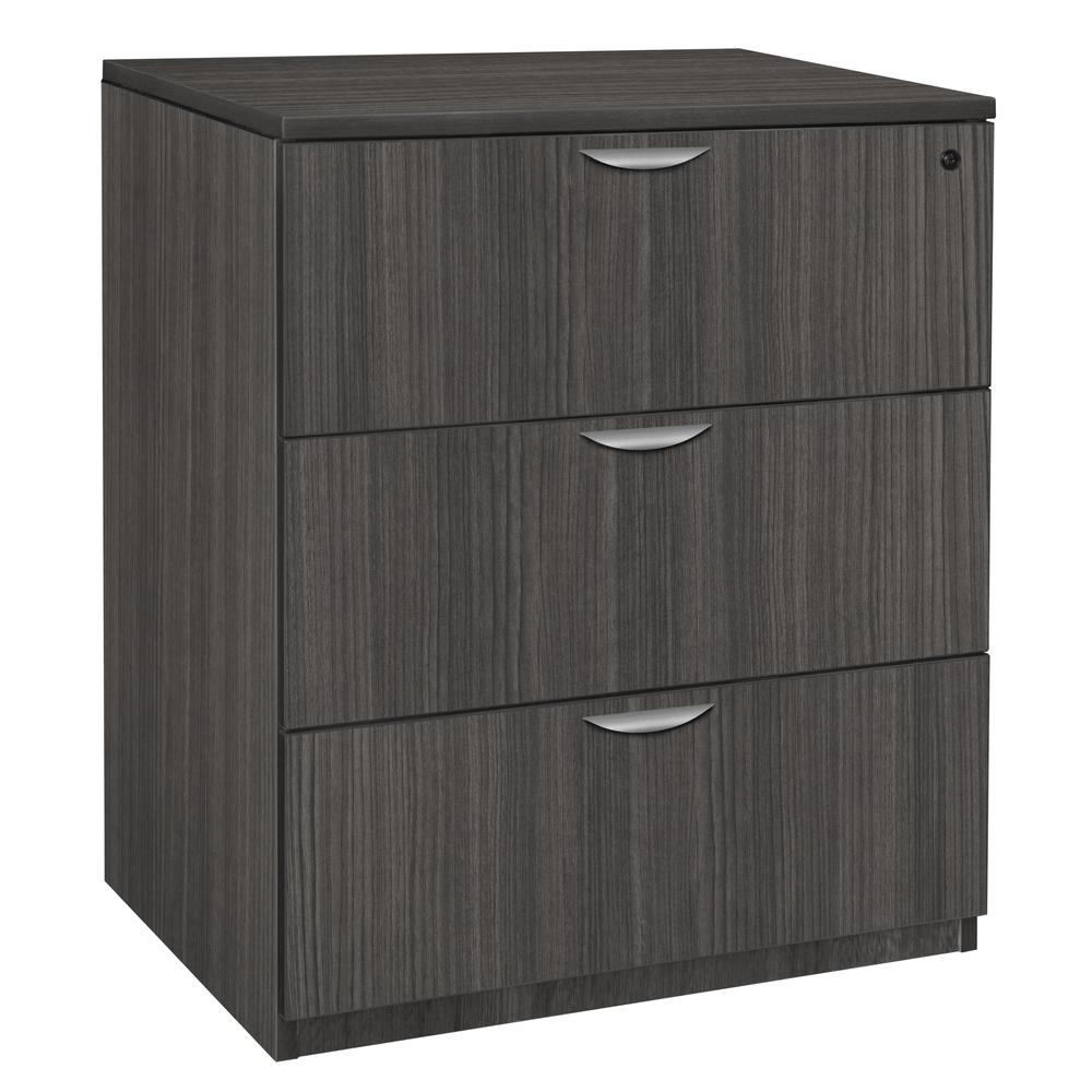 Legacy Stand Up Lateral File- Ash Grey