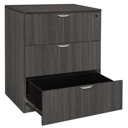 Legacy Stand Up Lateral File- Ash Grey