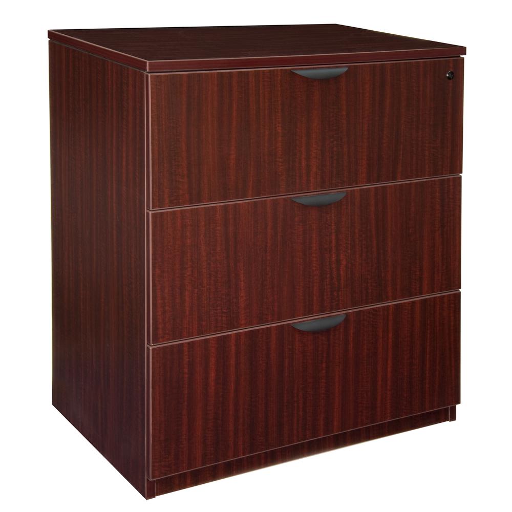 Legacy Stand Up Lateral File- Mahogany