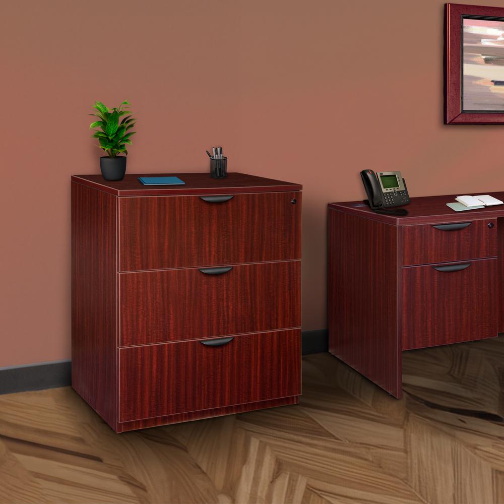 Legacy Stand Up Lateral File- Mahogany
