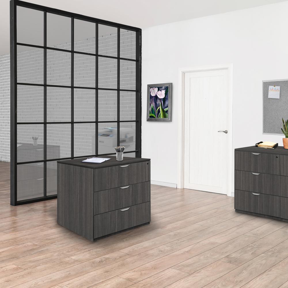 Legacy Stand Up Back to Back Lateral File/ Lateral File- Ash Grey