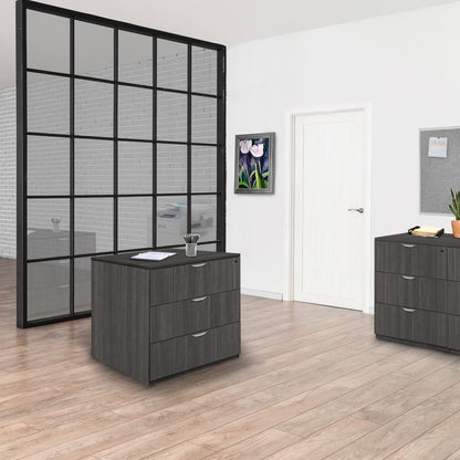 Legacy Stand Up Back to Back Lateral File/ Lateral File- Ash Grey