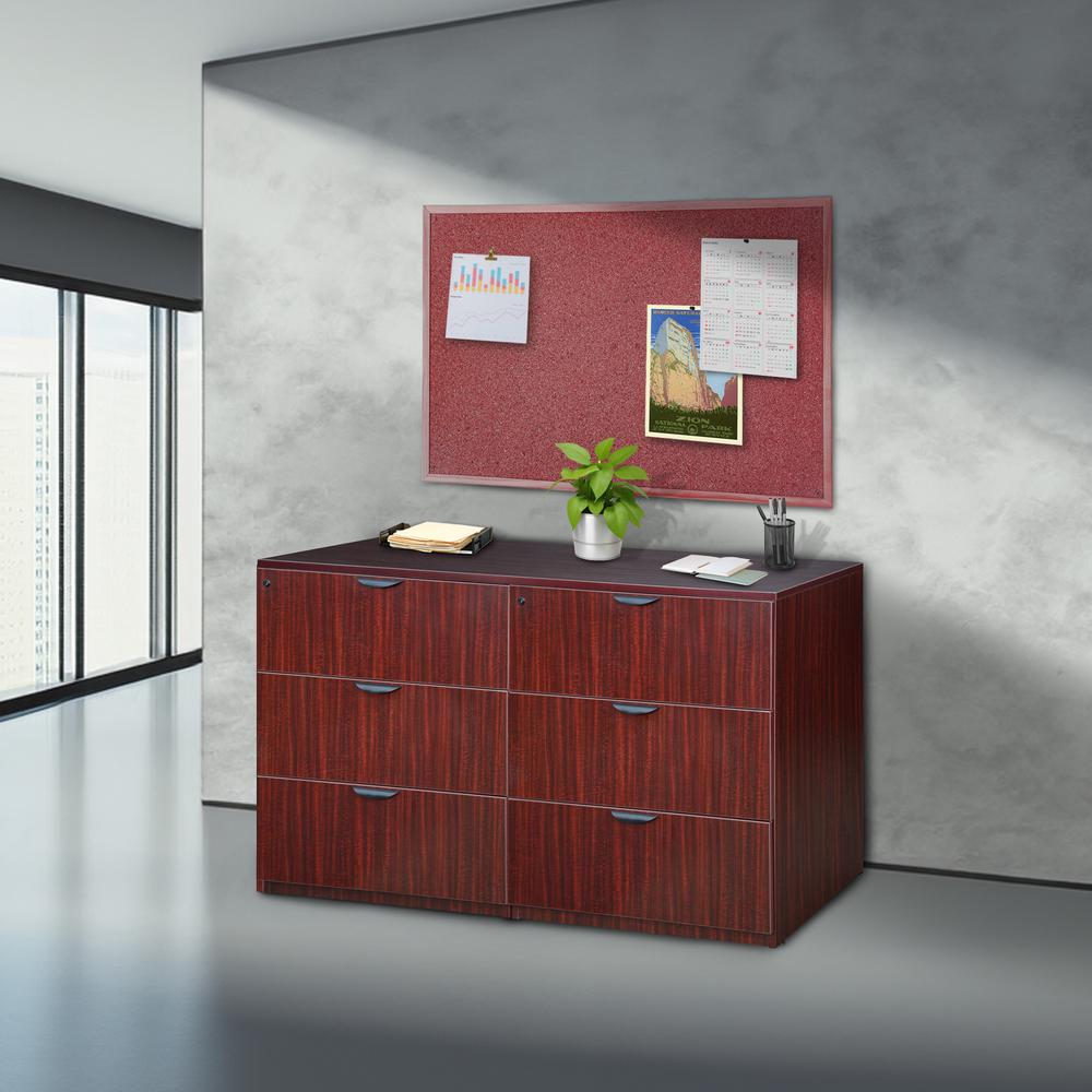 Legacy Stand Up Side to Side Lateral File/ Lateral File- Mahogany