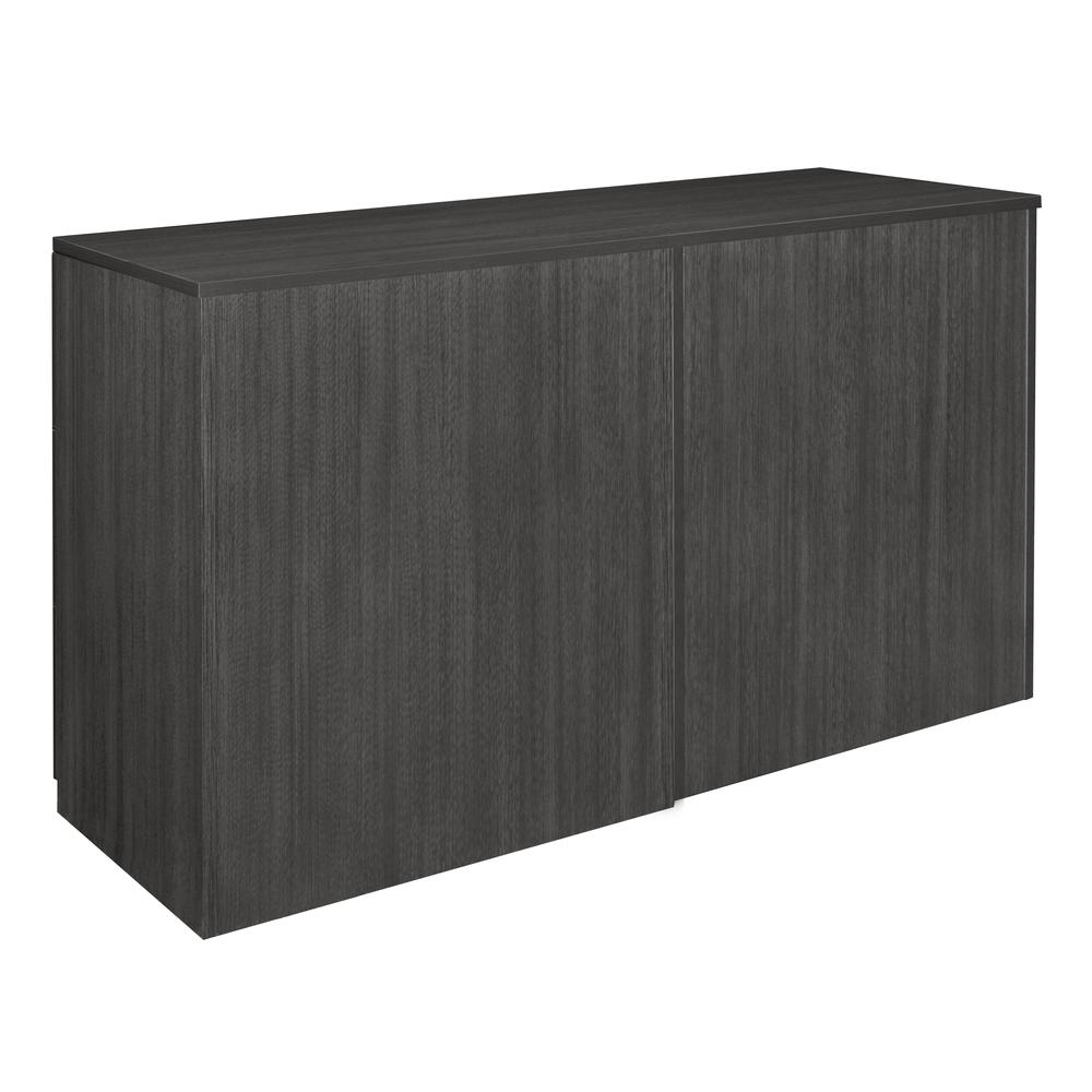 Legacy Stand Up Side to Side Lateral File/ Desk- Ash Grey