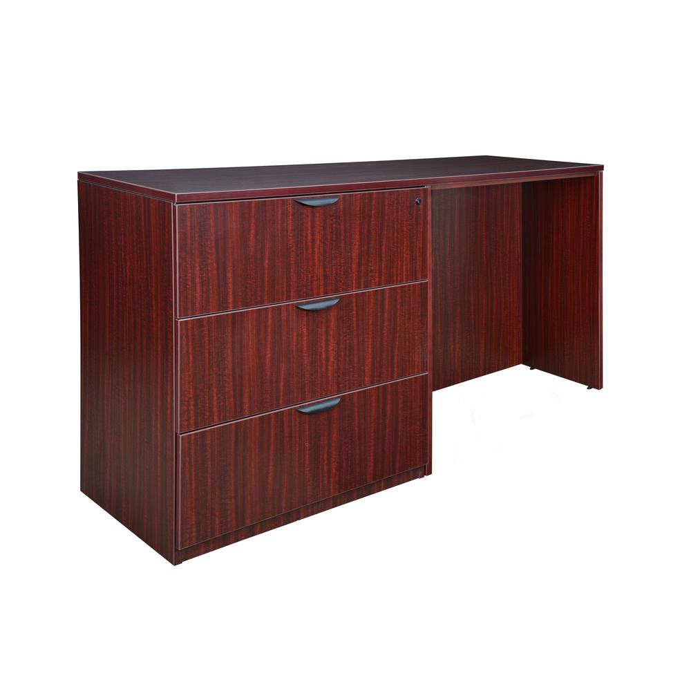 Legacy Stand Up Side to Side Lateral File/ Desk- Mahogany